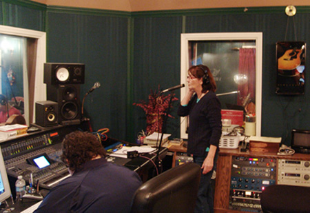 Blueman Studios - scratch vocal session